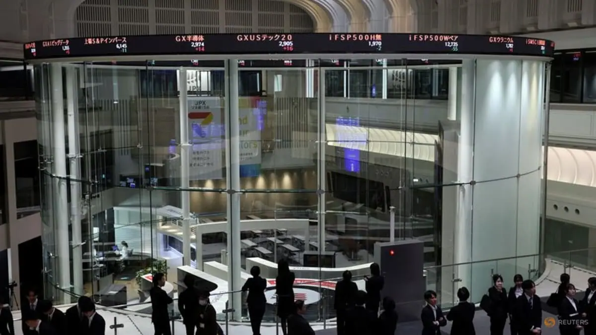 Asia shares slip, bonds submerged in tide of AI debt