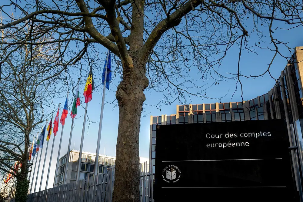 FILE. European Court of Auditors' headquarters in Luxembourg, 2025