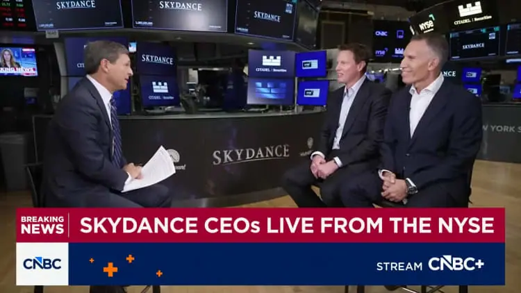 Skydance CEO David Ellison: We are positioned to win in every single vertical that we operate in