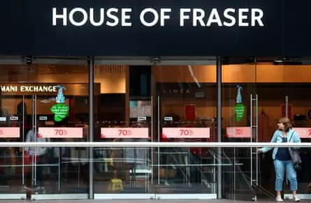 House of Fraser store in Bristol