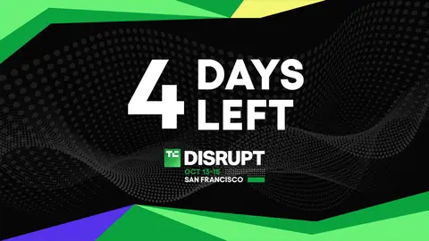 TechCrunch Disrupt 2026 starts in 4 days — lock in your pass savings of up to $100 before prices rise
