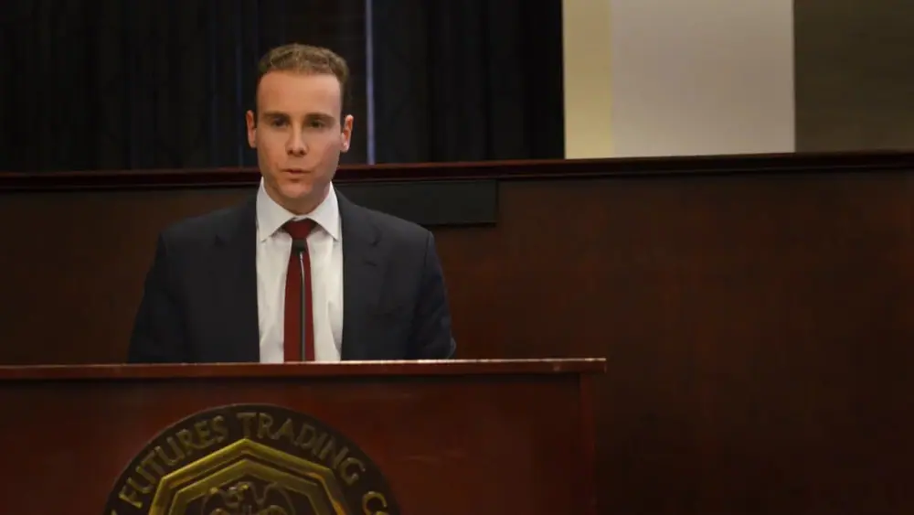 U.S. Commodity Futures Trading Commission Chairman Mike Selig (Jesse Hamilton/CoinDesk)