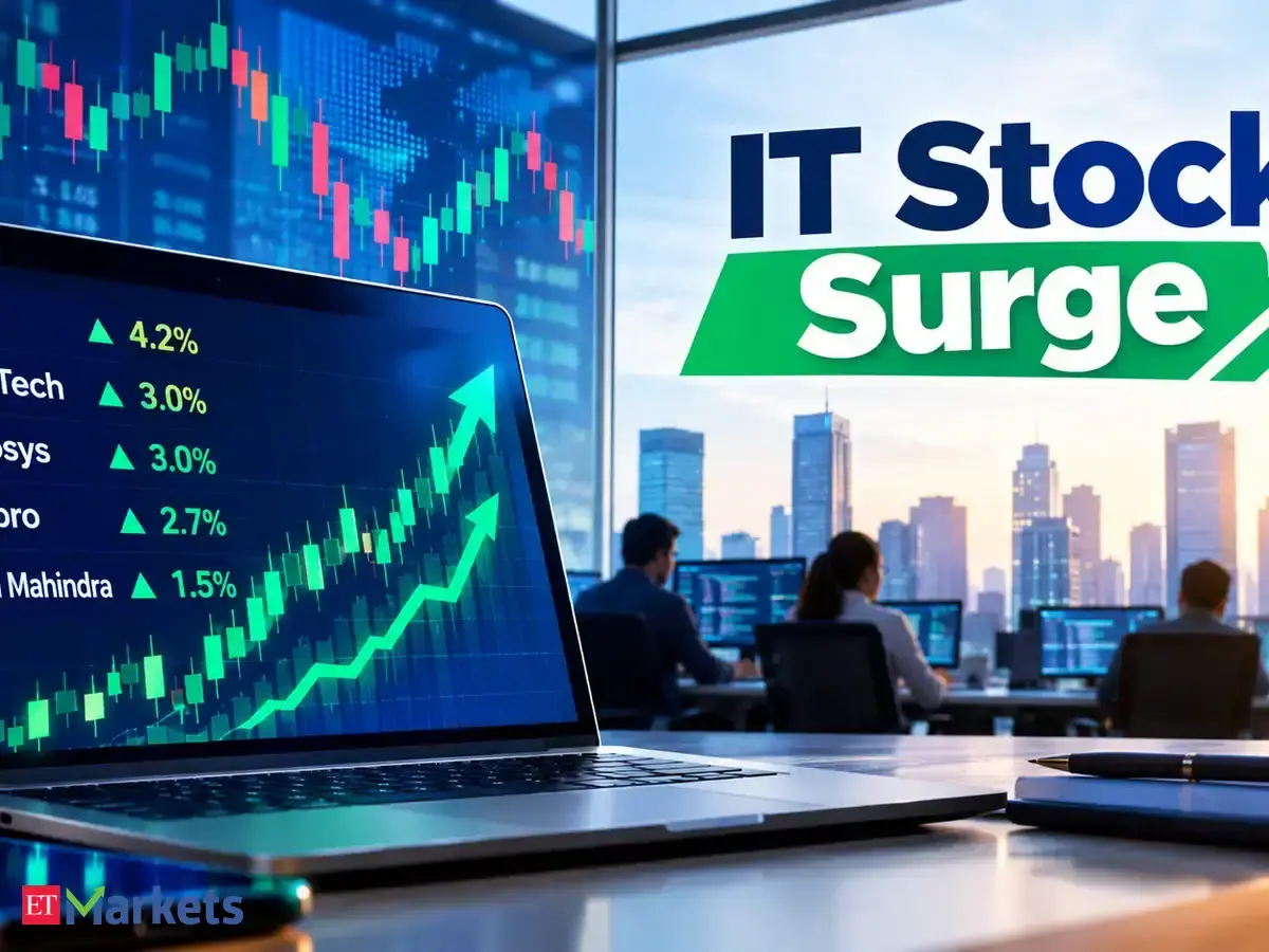 IT stocks surge despite US immigration curbs