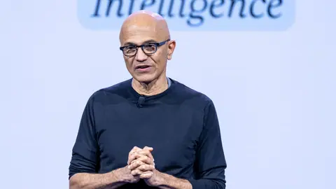 Microsoft's Nadella says AI needs an ‘emergency brake’ that humans control
