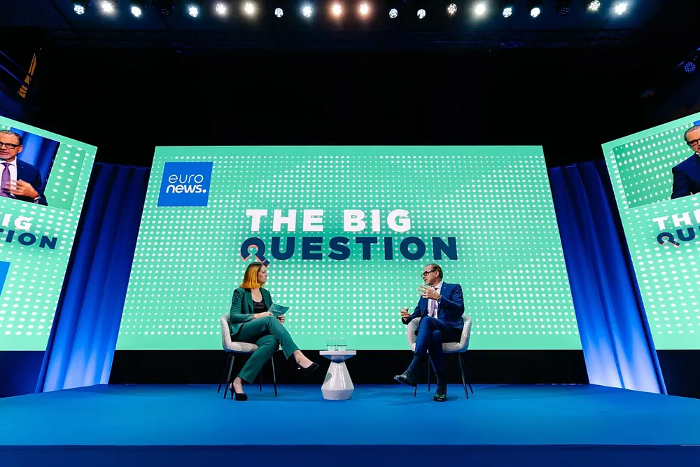 ESA director general Josef Aschbacher sat down with Hannah Brown on The Big Question