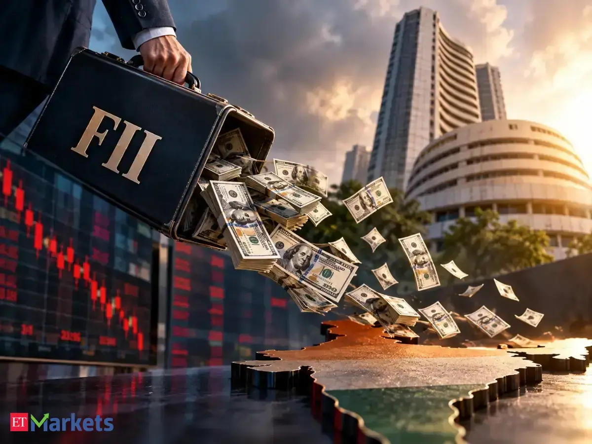 FII selloff intensifies! Foreign investors sell Indian equities worth Rs 45,000 crore in just 6 sessions. What can reverse the trend?