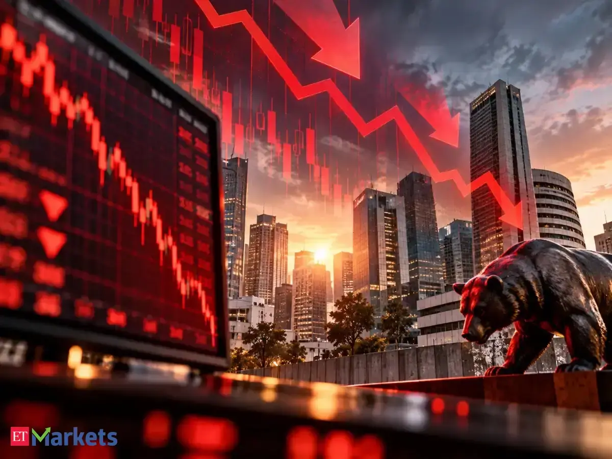 Why is market falling today? Sensex sinks 1,000 pts from day’s high, Nifty below 22,400. 5 key triggers behind selloff