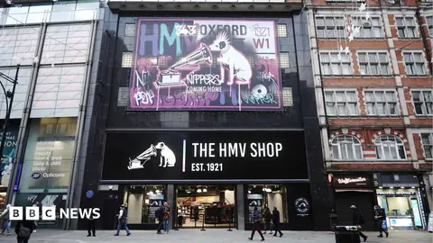 HMV to close Oxford Street store after three years