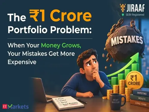 The ₹1 Crore Portfolio Problem: When Your Money Grows, Your Mistakes Get More Expensive