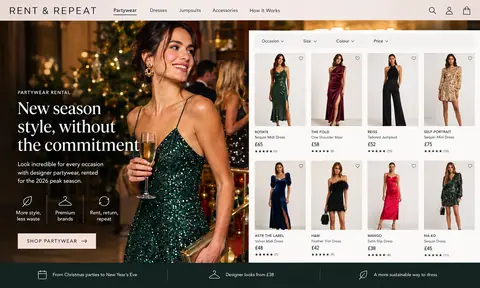 Something borrowed: HURR, Oxfam and By Rotation on fashion rental this party season