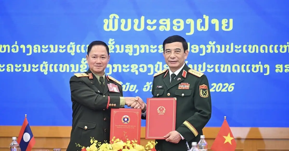 Thúc đẩy hợp tác quốc phòng Việt Nam-Lào ngày càng thực chất, hiệu quả