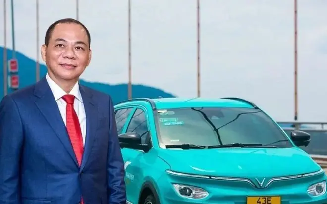 Green SM của tỷ phú Phạm Nhật Vượng vừa ra mắt dịch vụ taxi thuần điện tại Los Angeles (Mỹ).