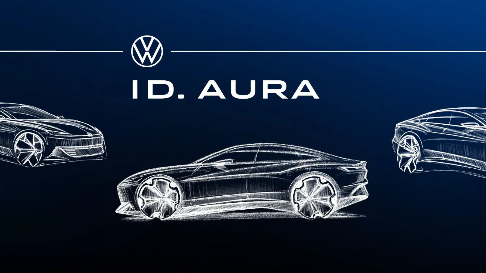 FAW-VW teases new model, potentially second in ID. AURA lineup