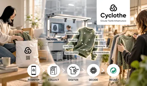 Cyclothe targets missing links in recycling