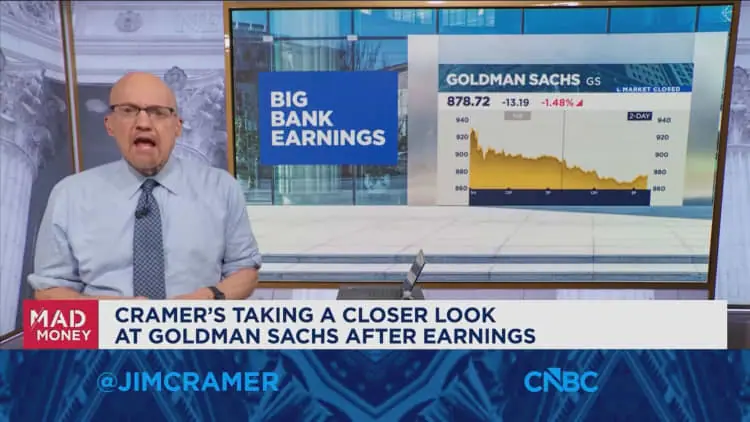 Jim Cramer talks what is driving moves in Big Banks following earnings