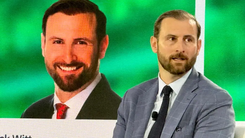 White House crypto adviser Patrick Witt (Jesse Hamilton/CoinDesk)