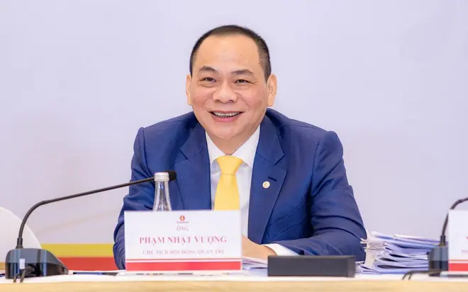 Tỷ phú Phạm Nhật Vượng mở trường học mới dạy AI. Ảnh: VIC