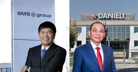 So găng 2 'chiến thần' châu Âu được tỷ phú Phạm Nhật Vượng và Trần Đình Long chọn bắt tay làm thép ray đường sắt