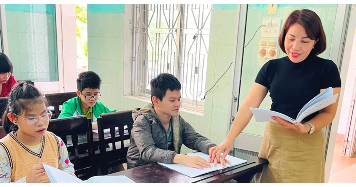 Chuẩn hóa quy trình chuyển đổi sách giáo khoa sang chữ nổi Braille cho học sinh khuyết tật nhìn