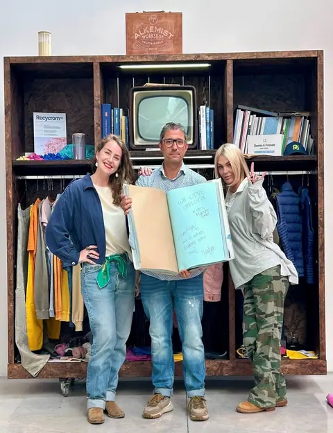 Gold Girl Co. and Officina39 turn unconventional materials into a new language for denim