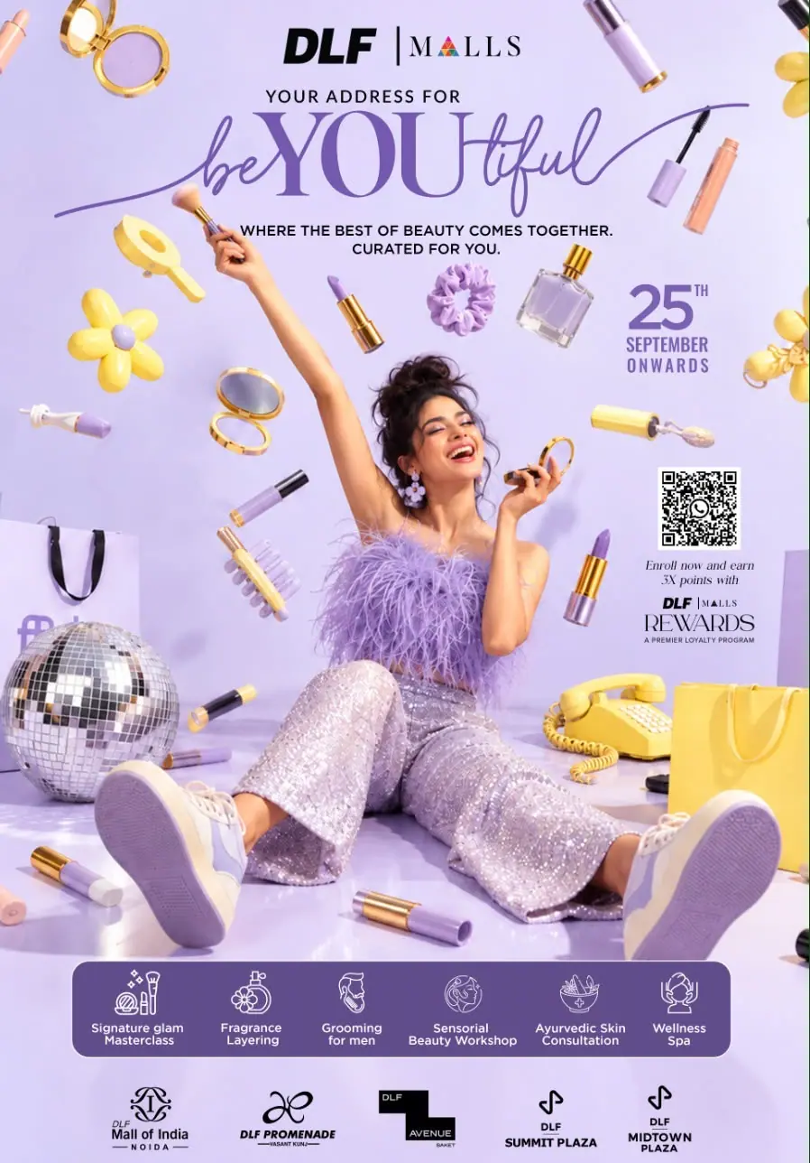 DLF Malls Unveils the Third Edition of BeYOUtiful, Transforming Beauty Retail into a World of Discovery, Expression and Experience