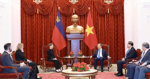 General Secretary, President To Lam meets Liechtenstein Prime Minister Brigitte Haas