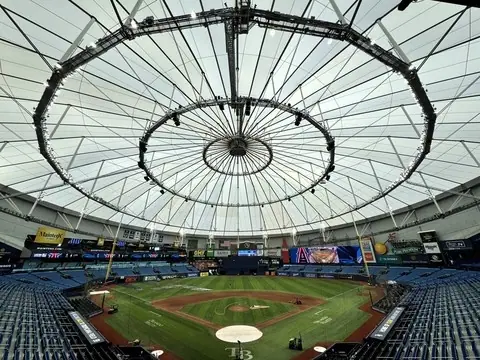 AGY Glass Fiber Yarn Manufactured In Aiken, SC provides The Foundation For New High-Performance Tropicana Field Roof