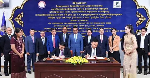 Campuchia chuẩn bị xây cầu bắc qua sông Mekong