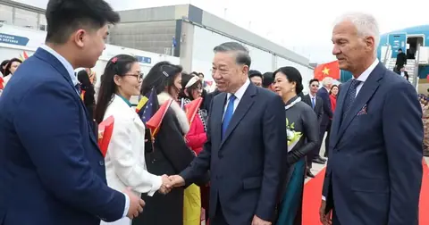 Tổng Bí thư, Chủ tịch nước Tô Lâm bắt đầu thăm chính thức Liên minh châu Âu và Vương quốc Bỉ