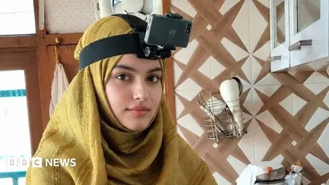 The Indian workers filming their work to train AI