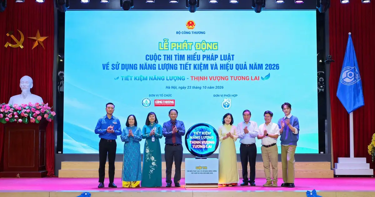 Phát động cuộc thi trực tuyến tìm hiểu pháp luật về tiết kiệm năng lượng