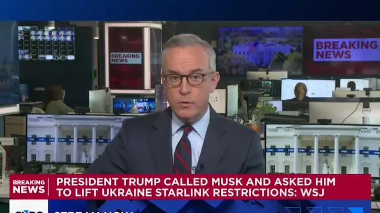 Trump called Elon Musk and asked him to lift Ukraine Starlink restrictions: WSJ