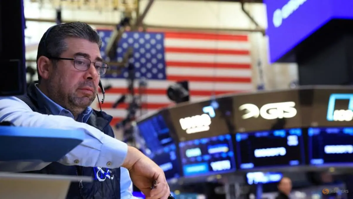 Stocks fall, but tech shares steady after selloff; oil hits highest in nearly six months