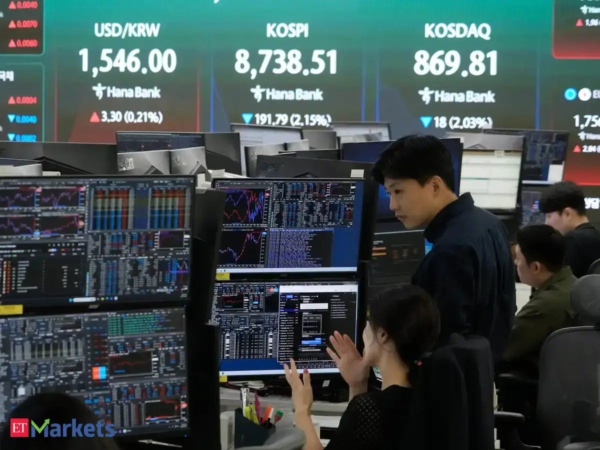Global Market Today: Asian shares slip as AI jitters deepen ahead of big tech earnings