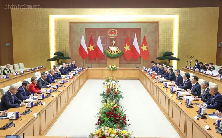 Thủ tướng Cộng hòa Ba Lan Donald Tusk kết thúc tốt đẹp chuyến thăm chính thức Việt Nam - Ảnh 5.