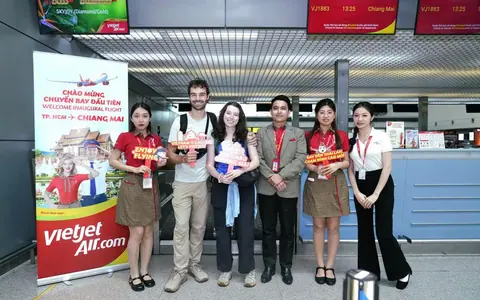 Thêm lựa chọn vi vu Thái Lan cuối năm với đường bay TP.HCM – Chiang Mai vừa khai trương của Vietjet