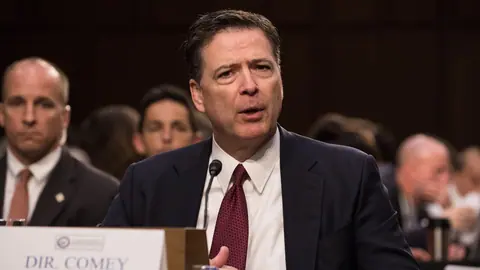 DOJ charges ex-FBI Director James Comey in new case