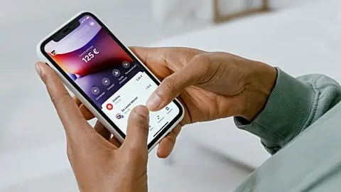 The Revolut app displayed on a smartphone.