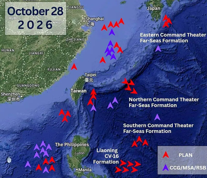 Chinese warship threat ‘obvious:’ official