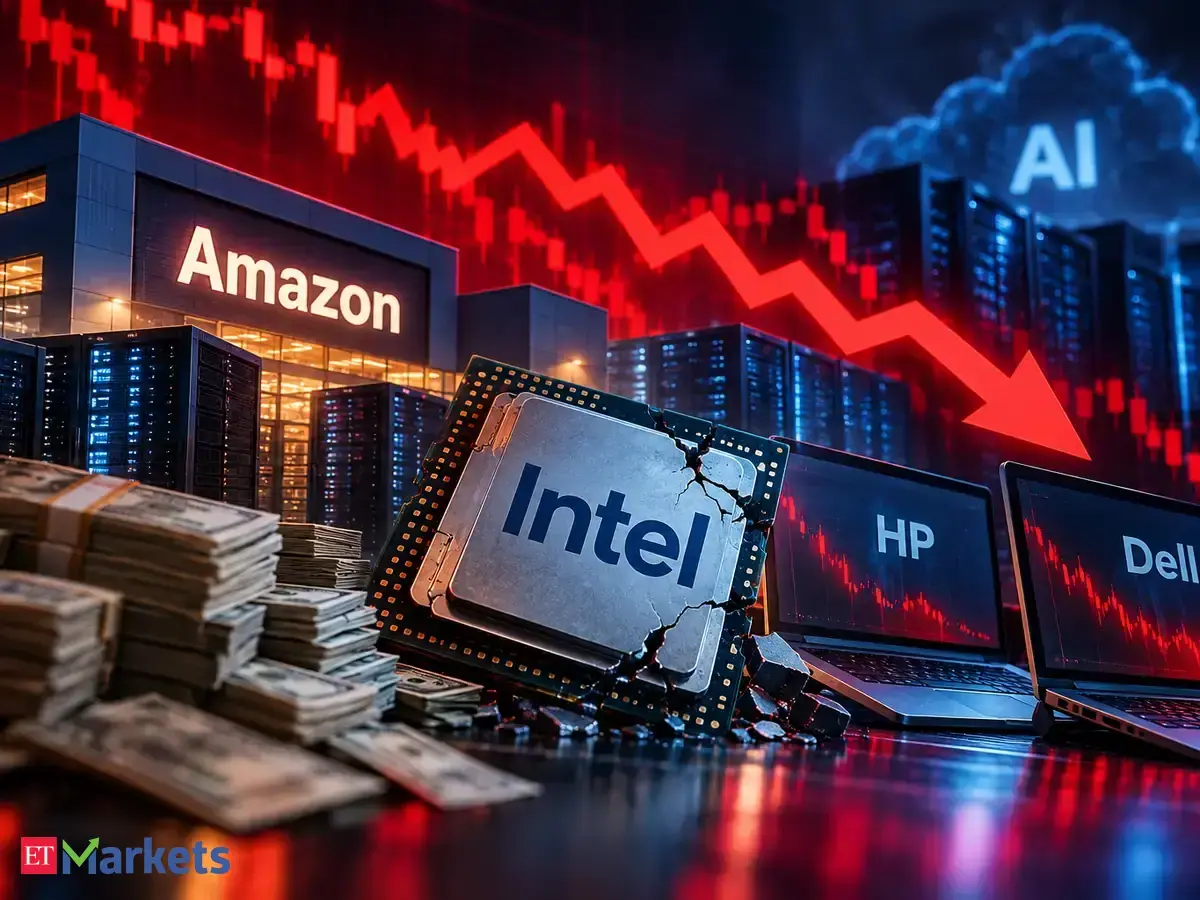 Amazon burns cash, Intel flags weak PC demand as AI boom's costs ripple across markets