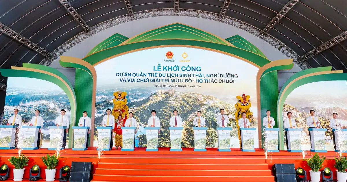 Quảng Trị: Khởi công Quần thể du lịch sinh thái núi U Bò-hồ Thác Chuối 16.234 tỷ đồng