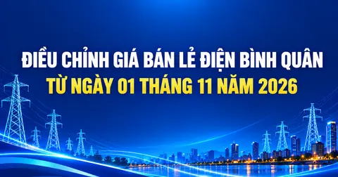 Giá bán lẻ điện bình quân giảm 2% từ ngày 1/11